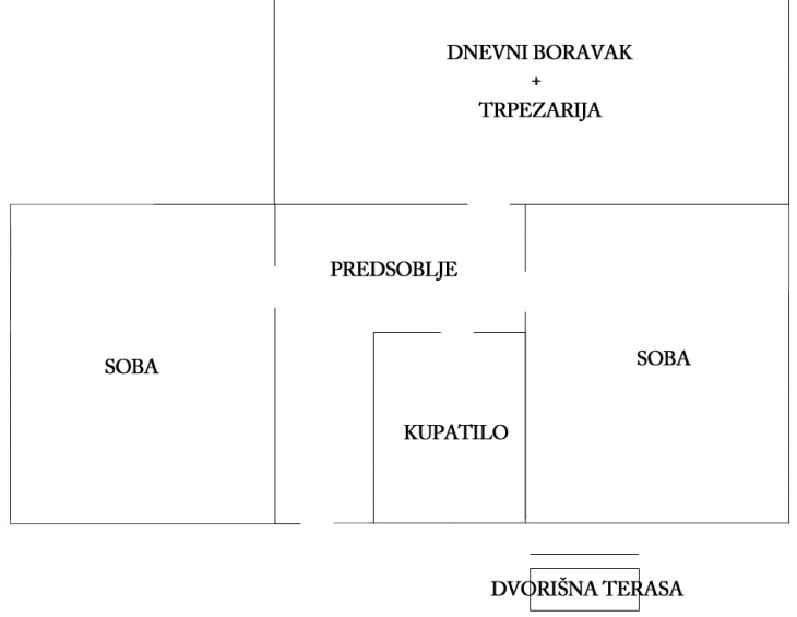 Plan Apartmana 1